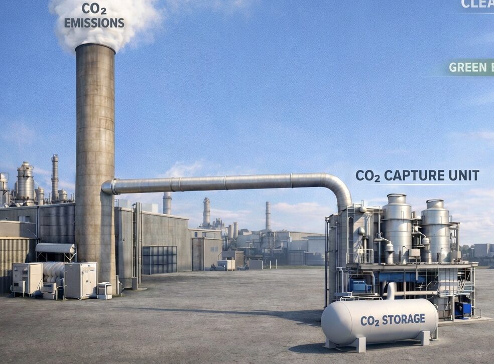 CO2DISRUPT - Recherche et développement d’une technologie disruptive de capture du CO2 dédiée aux fumées contenant moins de 15% de CO2
